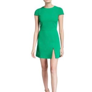 NWT Alice & Olivia Maya Mini Dress Green